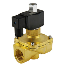 Electroválvula DF-SB 1'' NO latón FKM 0-3bar 24V DC
