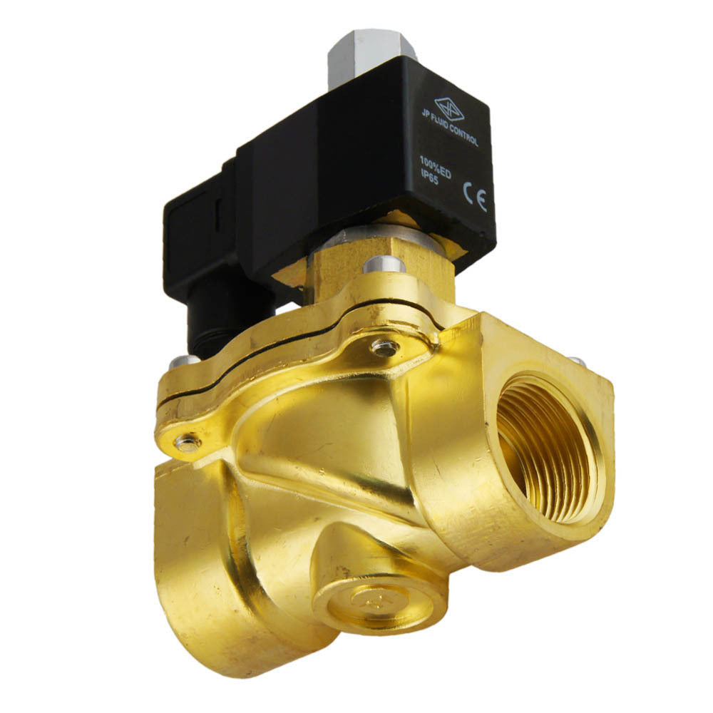 Electroválvula DF-SB 1'' NO latón EPDM 0-5bar 120V AC