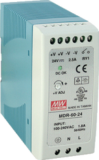 Fuente de alimentación Mean Well MDR CC 24V | MDR-60-24
