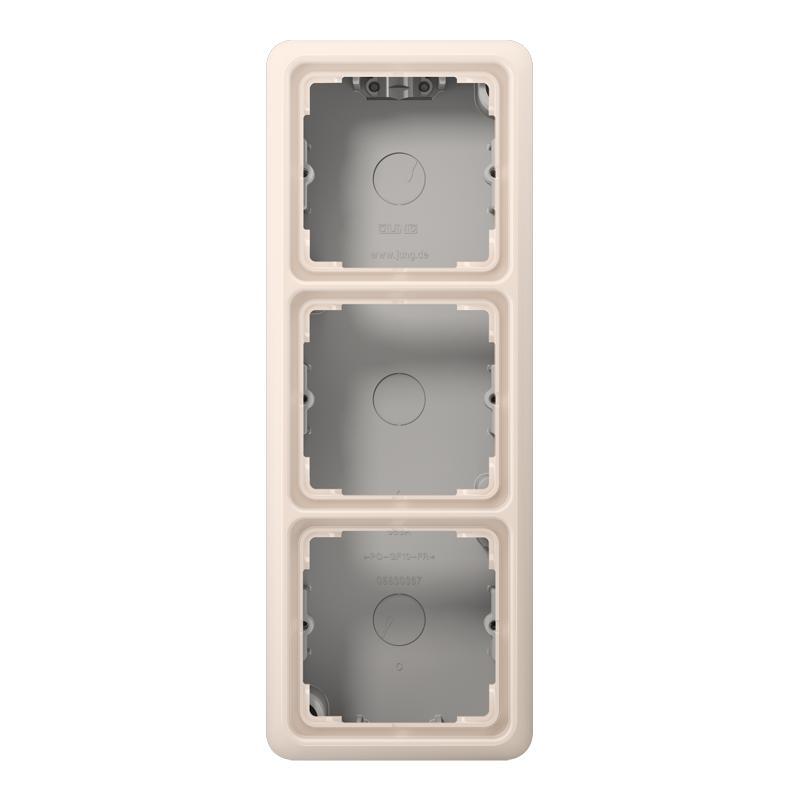 Jung CD500 Caja De Montaje En Superficie Empotrada Aparamenta - CD583AW