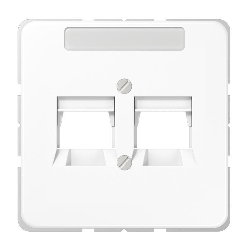 Aparamenta con placa insertable Jung CD500 - CD569-25NWEWW