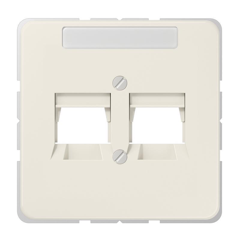 Aparamenta con placa de inserción CD500 de Jung - 569-2NAT