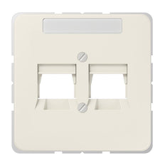 Aparamenta con placa de inserción CD500 de Jung - 569-2NAT