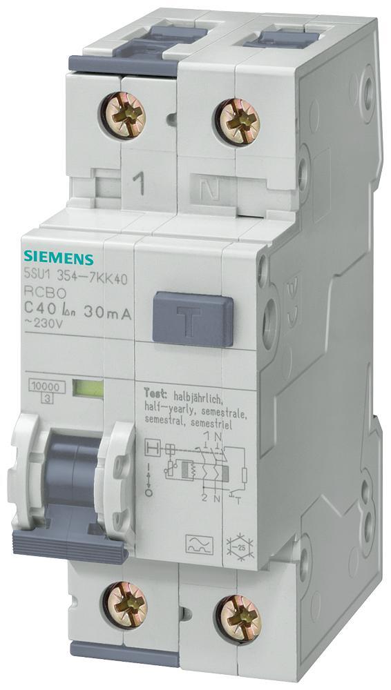 Interruptor De Circuito De Defecto A Tierra Siemens - 5SU13546KK16