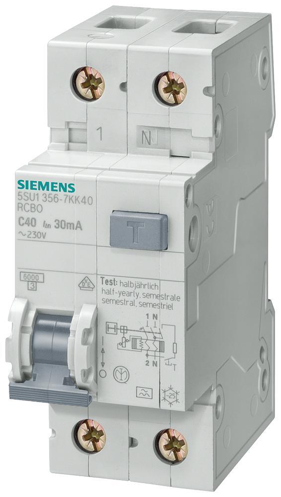 Interruptor De Circuito De Defecto A Tierra Siemens - 5SU13567KK10
