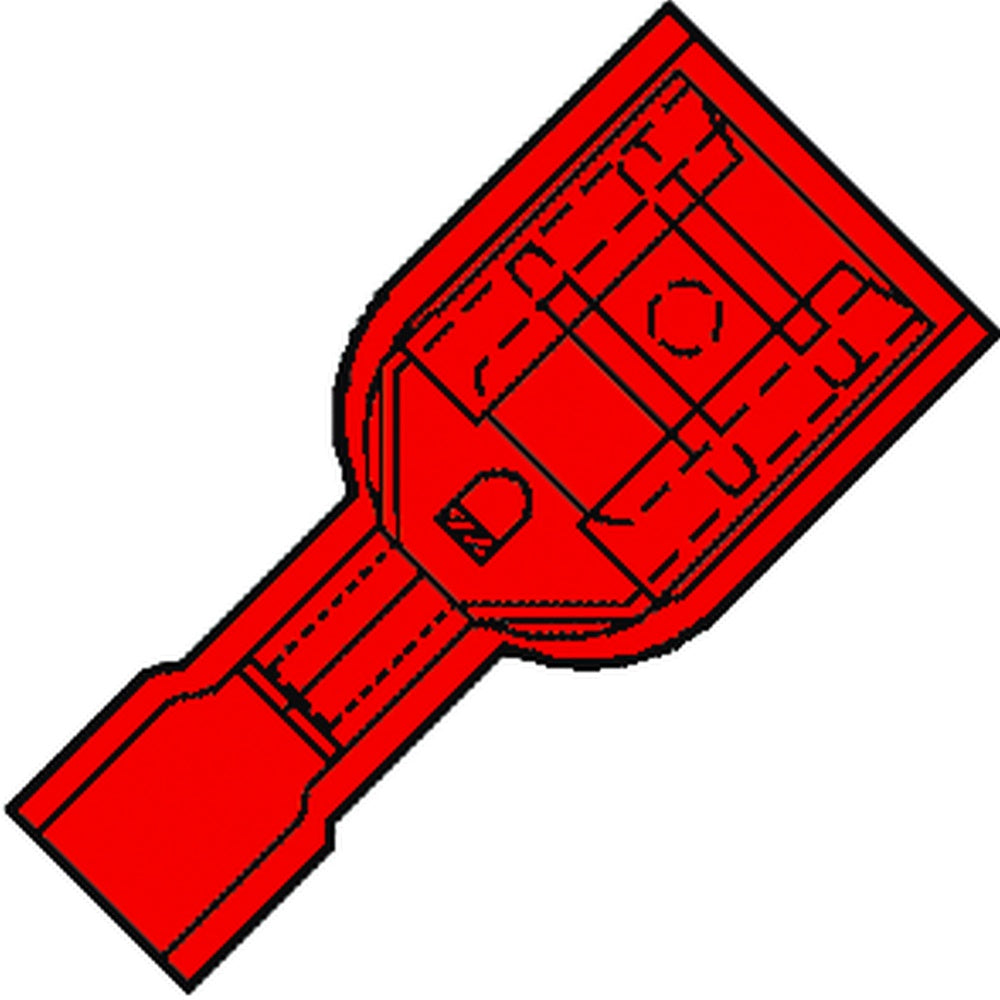 Conector Klemko IS Core Redondo/plano - 101270 [100 Piezas]