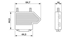Conector Sub-D Phoenix Contact - 2761596