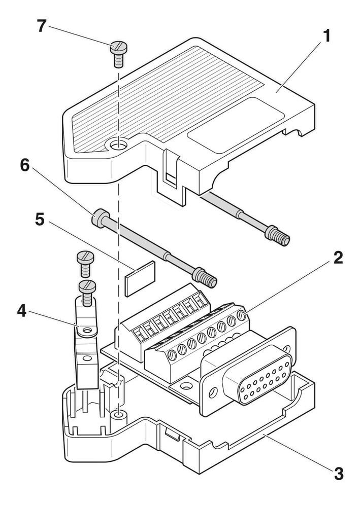 Conector Sub-D Phoenix Contact - 2761596