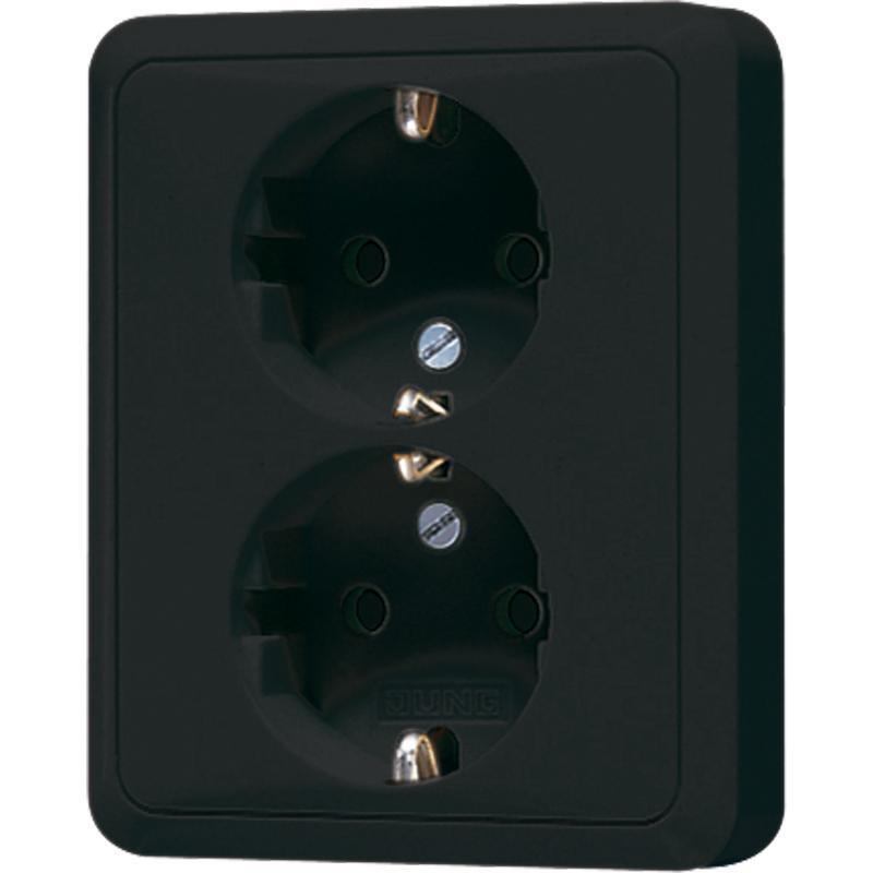 Caja De Enchufes De Pared Jung (aparamenta WCD) - CD5020NSW