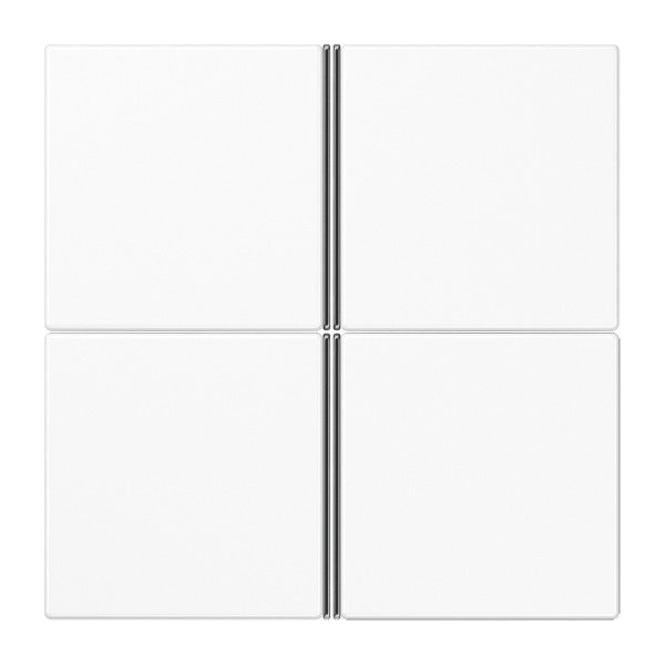 Sistema de bus con sensor pulsador EIB-KNX de Jung - LS404TSAWW