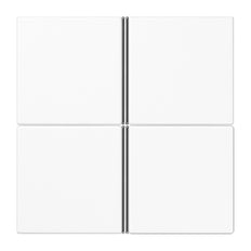 Sistema de bus con sensor pulsador EIB-KNX de Jung - LS404TSAWW
