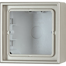 Aparamenta De Superficie Jung Aluminio/Acero Dorado/Cromo - ES2581A-L