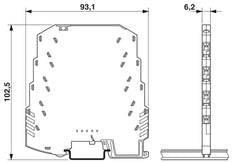 Protector Contra Sobretensiones Por Contacto Phoenix Para Datos/M&R - 2804610