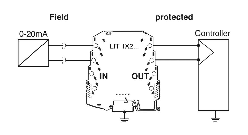 Protector Contra Sobretensiones Por Contacto Phoenix Para Datos/M&R - 2804610