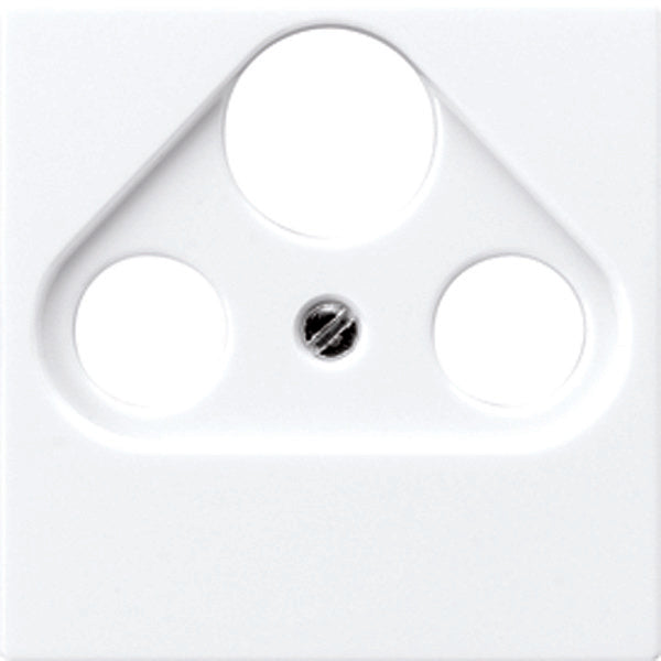 Aparamenta de placas insertables AS500 de Jung - A561PLSATWW