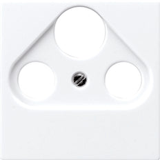 Aparamenta de placas insertables AS500 de Jung - A561PLSATWW