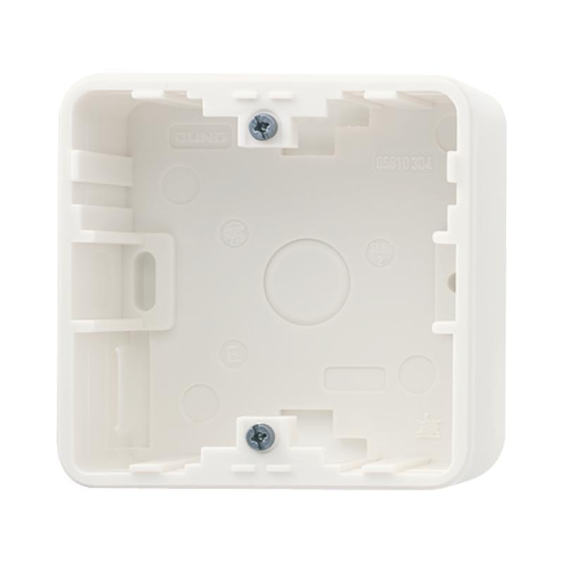Jung CD500 Caja De Montaje En Superficie Empotrada Aparamenta - CD581AW-1