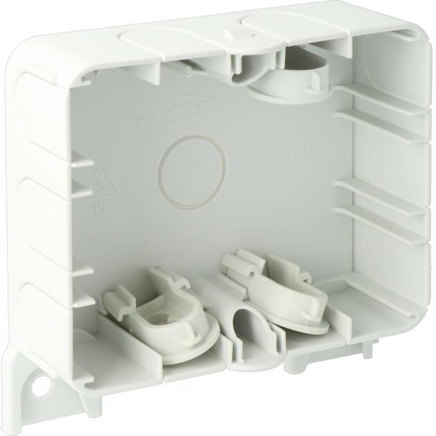 Attema AK2-S Caja de pared/techo para montaje en superficie - AT1962 [2 Piezas]
