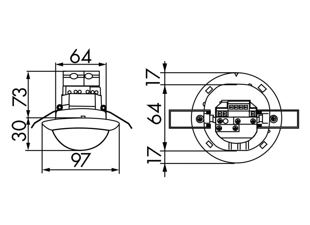 Interruptor de Movimiento BEG Luxomat (completo) - 92444