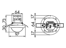 Interruptor de Movimiento BEG Luxomat (completo) - 92444