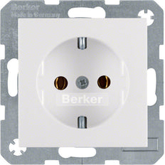 Hager Berker S.1/B.3/B.7 Toma De Pared (Aparamenta WCD) - 47431909