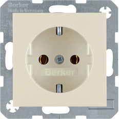 Hager Berker S.1/B.3/B.7 Toma De Pared (Aparamenta WCD) - 47438982