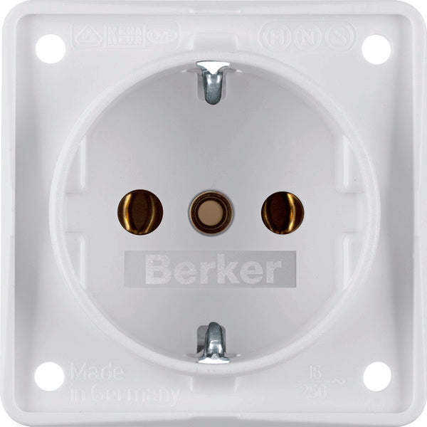 Hager Berker Enchufe Mural Integro (Interruptor WCD) - 941852502