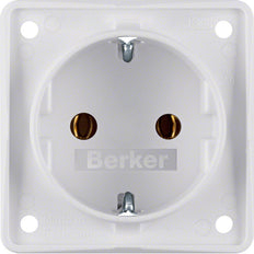 Hager Berker Enchufe Mural Integro (Interruptor WCD) - 947782502