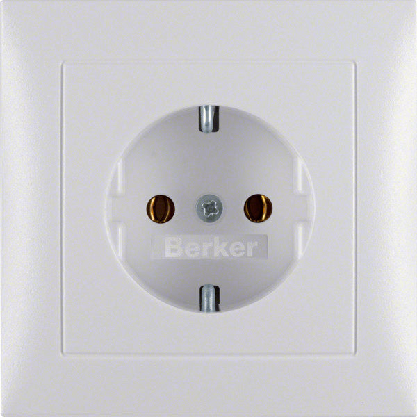 Hager Berker S.1/B.3/B.7 Toma De Pared (Aparamenta WCD) - 47429909