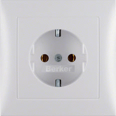 Hager Berker S.1/B.3/B.7 Toma De Pared (Aparamenta WCD) - 47429909