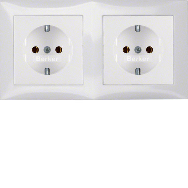 Hager Berker S.1/B.3/B.7 Toma De Pared (Aparamenta WCD) - 47208989