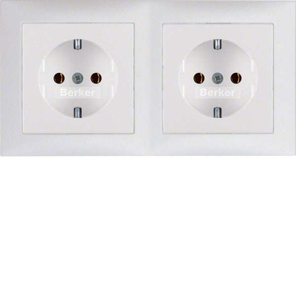 Hager Berker S.1/B.3/B.7 Toma De Pared (Aparamenta WCD) - 47209909