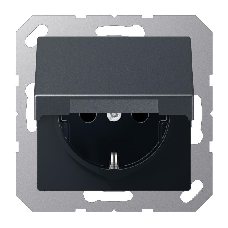 Caja De Enchufes De Pared Jung (aparamenta WCD) - A1520NBFKLANM