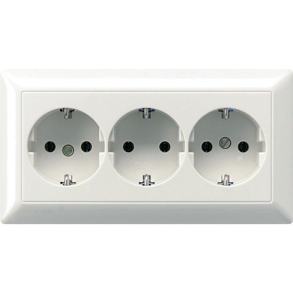 Caja De Salida De Pared AS500 De Jung (aparamenta WCD) - AS523WW