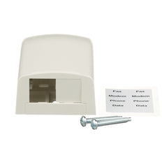 Interruptor de placa de inserción PAnduit - CBX2IW-AY