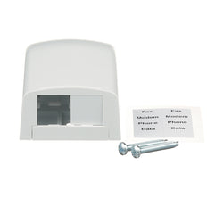 Interruptor de placa de inserción PAnduit - CBX2WH-AY