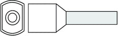 Klemko KL-T Wire End Sleeve - 720560 [50 Pieces]