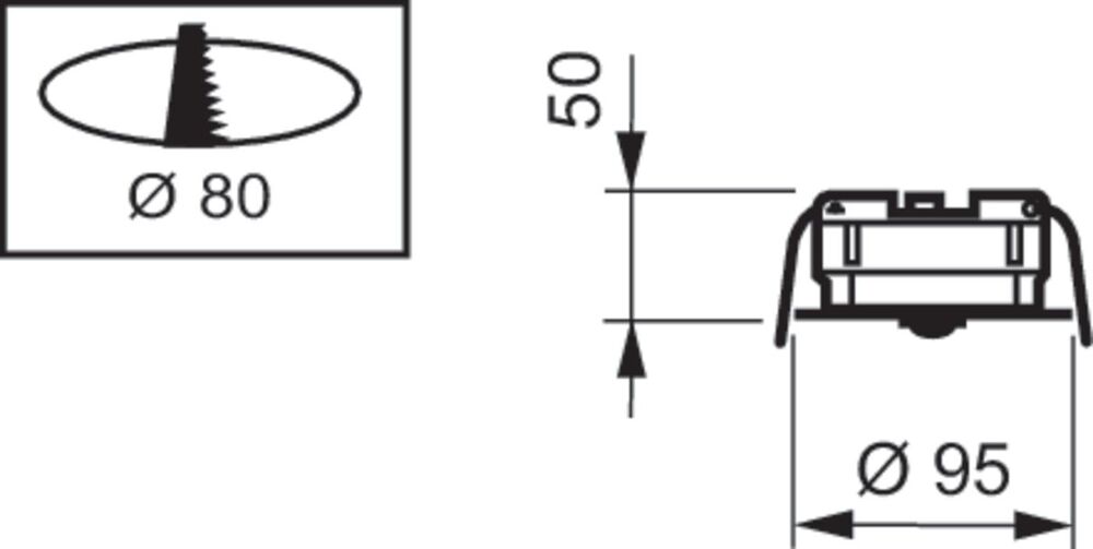 Elemento sensor de Movimiento Occuswitch de Philips - 73140799