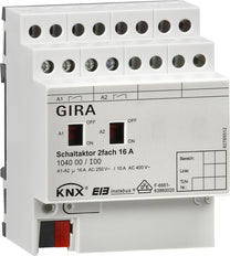 Sistema de bus de actuador de conmutación de carril DIN Gira KNX - 104000