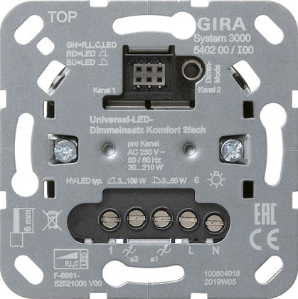 Regulador De Intensidad Gira System 3000 - 540200