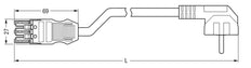 Wago Winsta Midi Cable De Conexión Instalación Ajustable En El Edificio - 771-9993/306-102