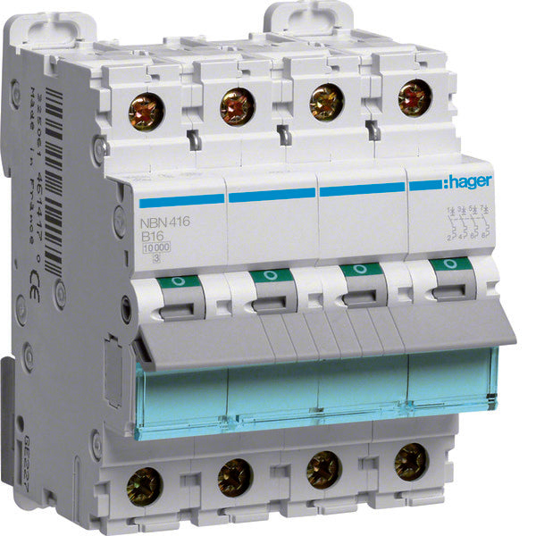 Interruptor Automático Hager NBN - NBN416