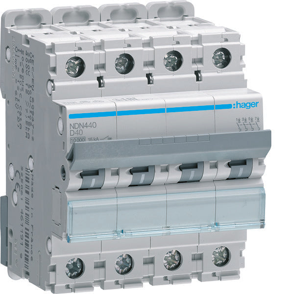 Interruptor Automático Hager NDN - NDN440