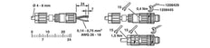 Conector Phoenix Contact SACC-M Ronde (Industrial) - 1424691