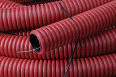Pipelife Kabelflex Tubo flexible de plástico acanalado - 1496150012 [50 Metros]