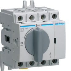 Interruptor-seccionador Hager HAB - HAB406
