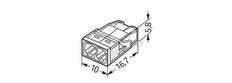 Wago 2273 Conector De Cable - 2273-202 [100 Piezas]
