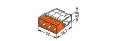 Wago 2273 Conector De Cable - 2273-203 [100 Piezas]