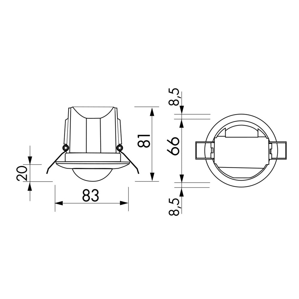 Beg Luxomat Pd3N Sensor De Movimiento De Techo 10M Rango - 92198