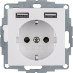 Hager Berker S.1/B.3/B.7 Toma De Pared (Aparamenta WCD) - 48031909